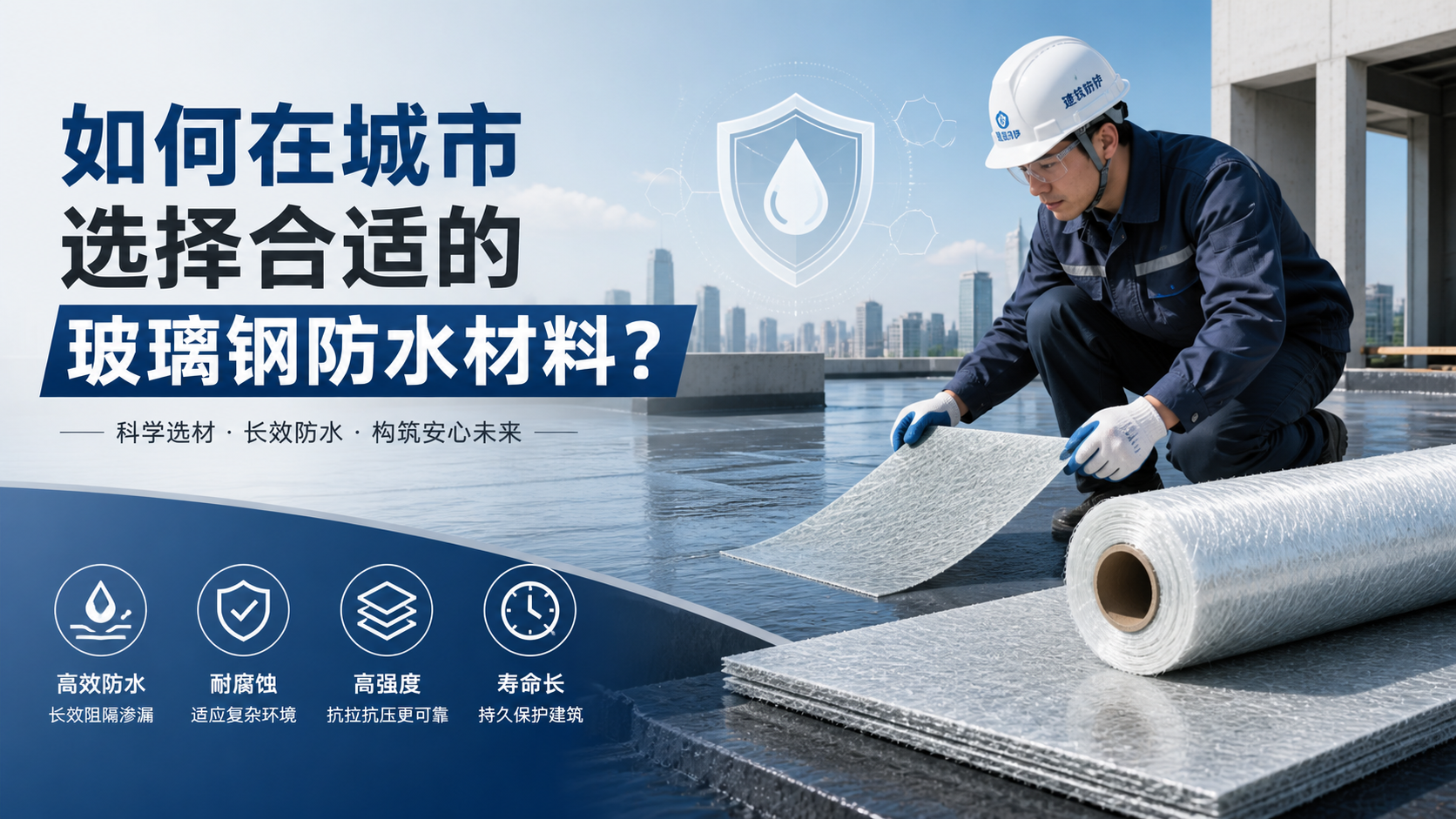 如何在那曲选择合适的玻璃钢防水材料？