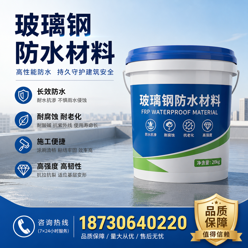 专家解析：玻璃钢防水材料的市场前景分析在 那曲