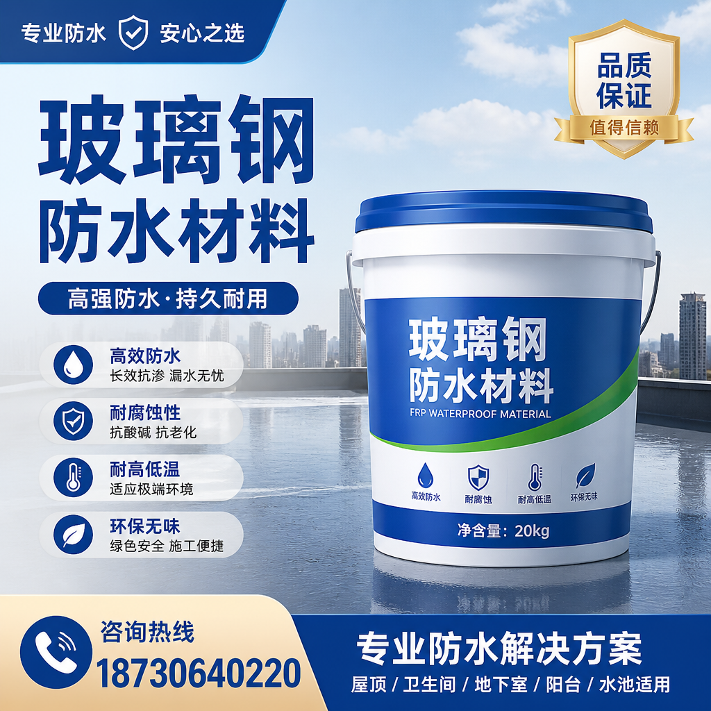 了解玻璃钢防水材料的市场趋势，那曲 企业不可不知